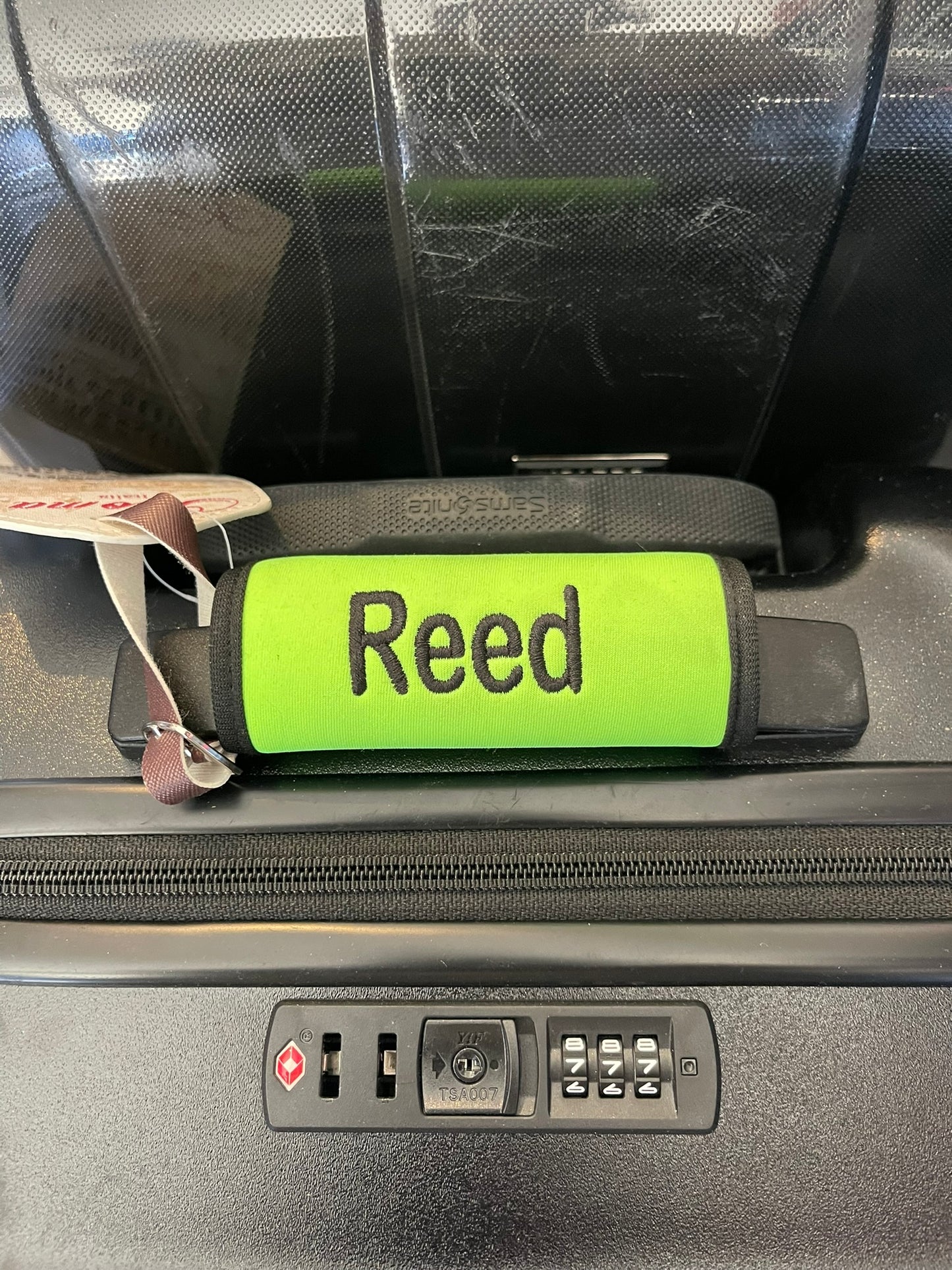 Custom Embroidered Luggage Handle Wrap