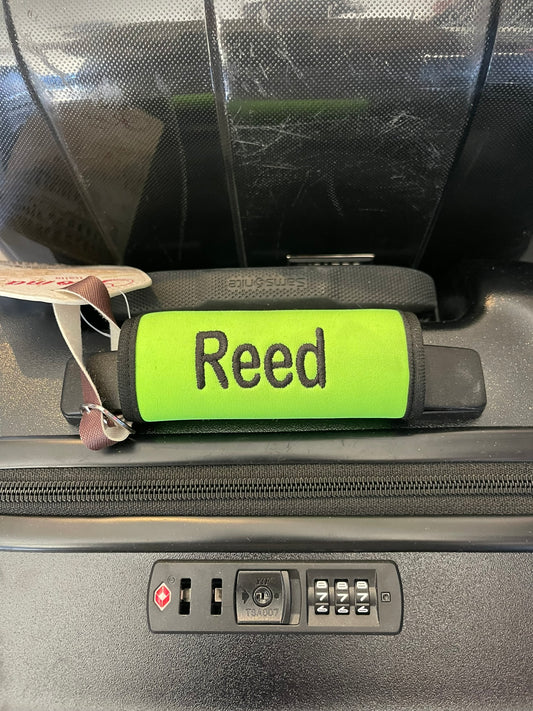 Custom Embroidered Luggage Handle Wrap