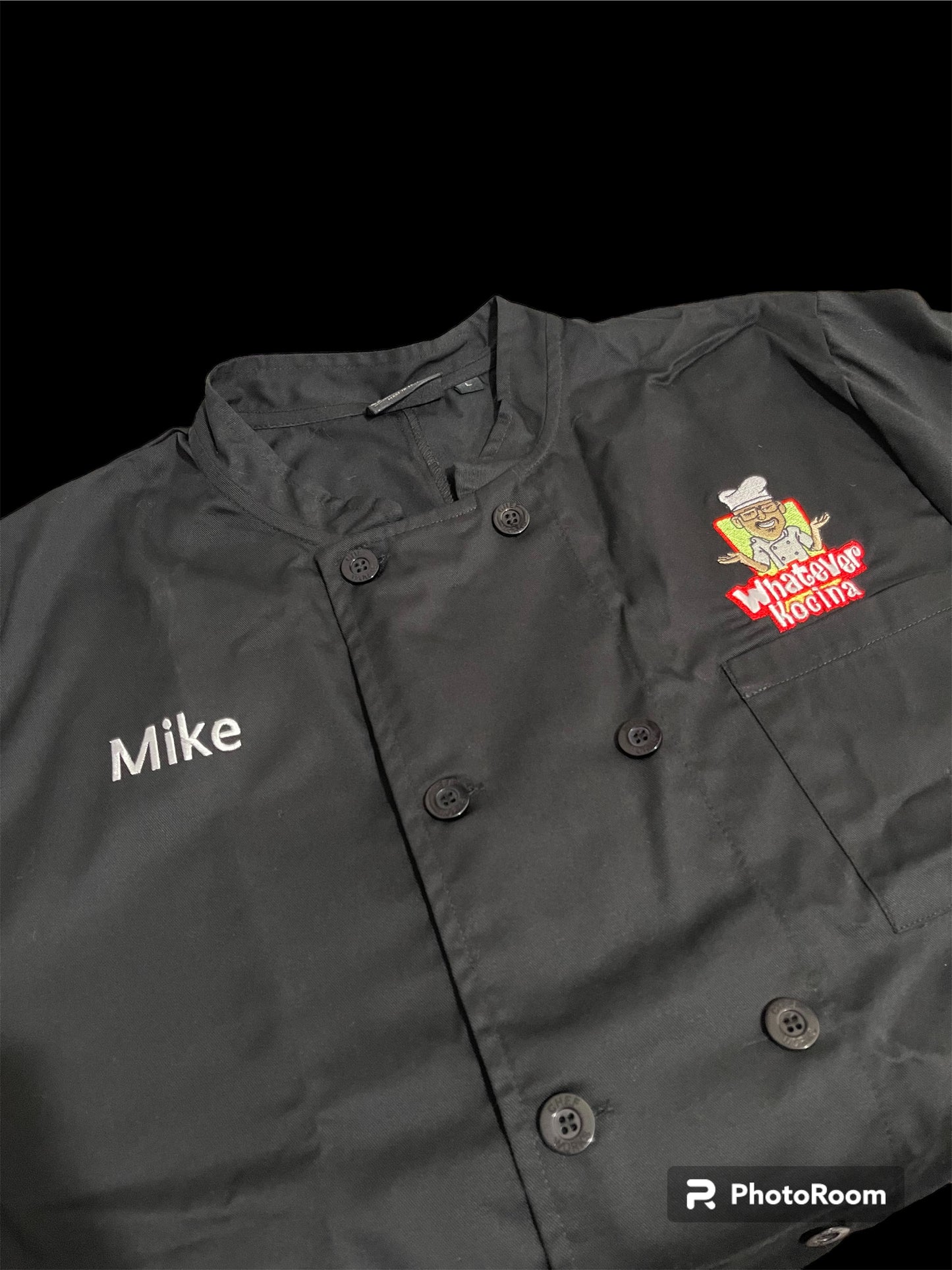 Client Provided Garments: Custom Name Embroidery for Chef Coats, Lab Coats, Scrubs & Polo Shirts