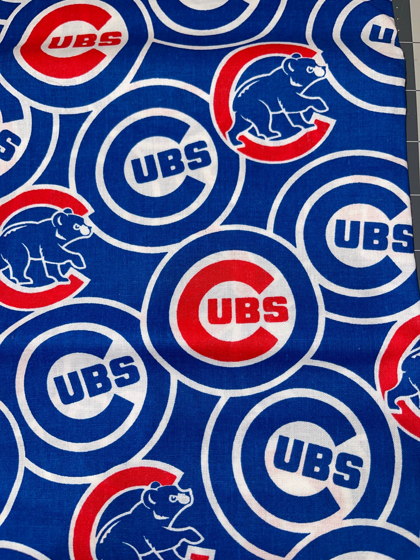 Chicago Baseball Team Pencil Case Made from Licensed MLB Fabric