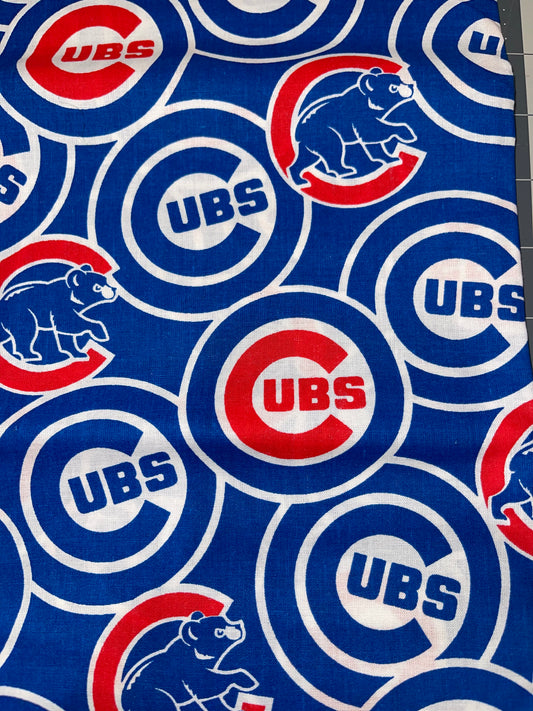 Chicago Baseball Team Pencil Case Made from Licensed MLB Fabric