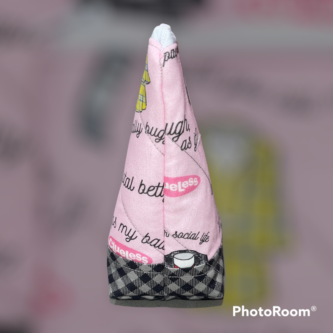 Spoiled Girl Make Up Bag and Coin Purse Set made from Licensed Clueless Fabric.