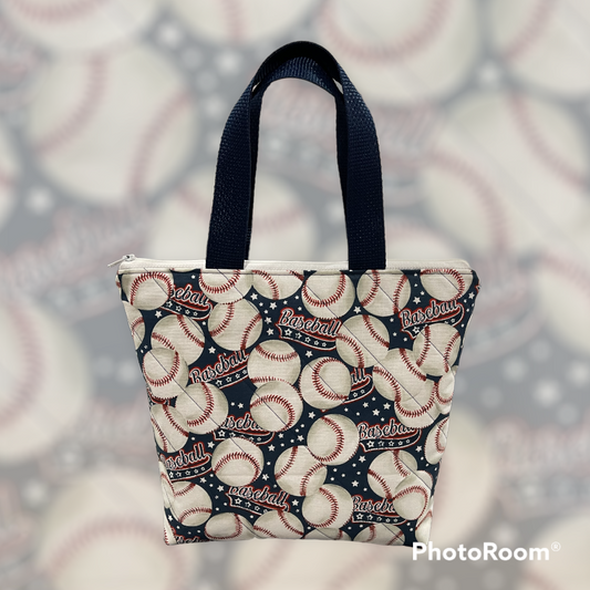 Baseball Children's Zip Tote