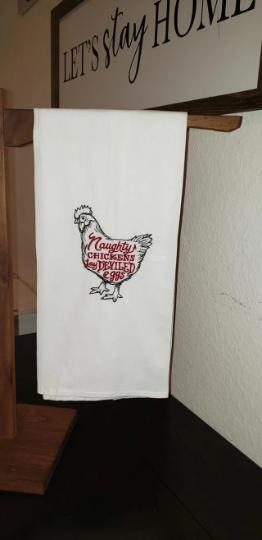 Embroidered Kitchen Towels