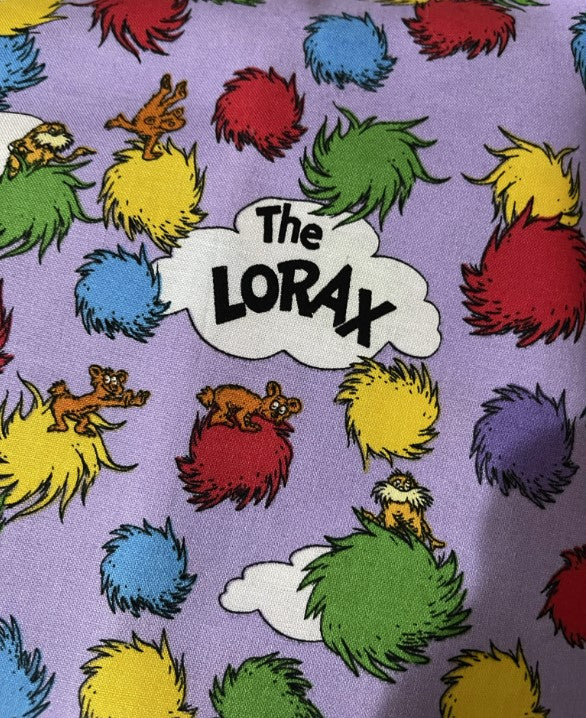 Pencil Bag Made From Licensed Dr. Seuss Fabric