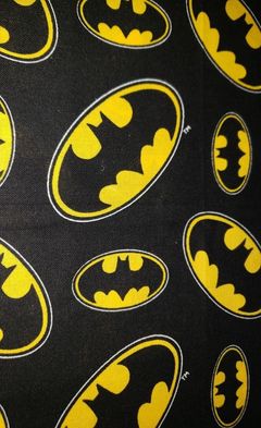 Pencil Case Made from Licensed Batman Fabric