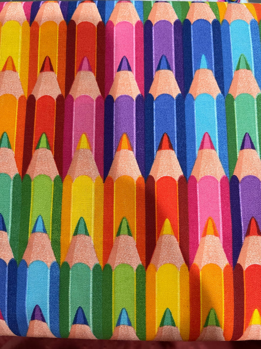 Colored Pencils Pencil Case