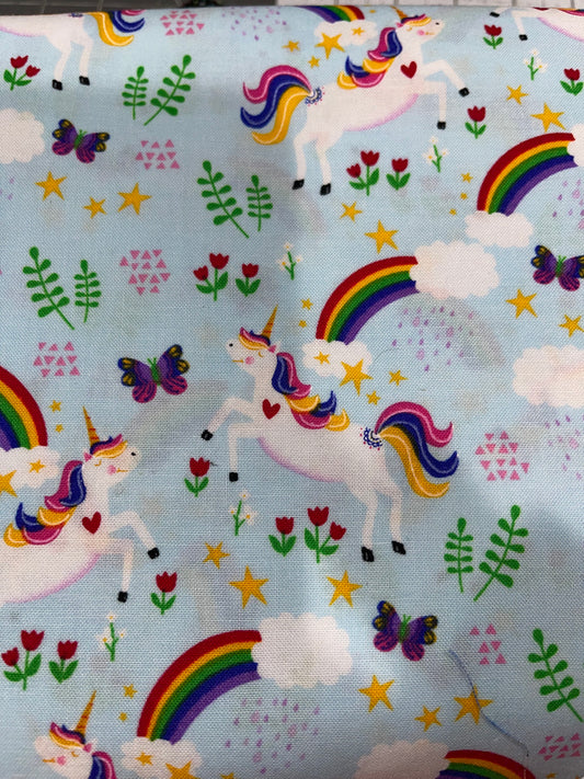 Unicorns and Rainbows Pencil Bag