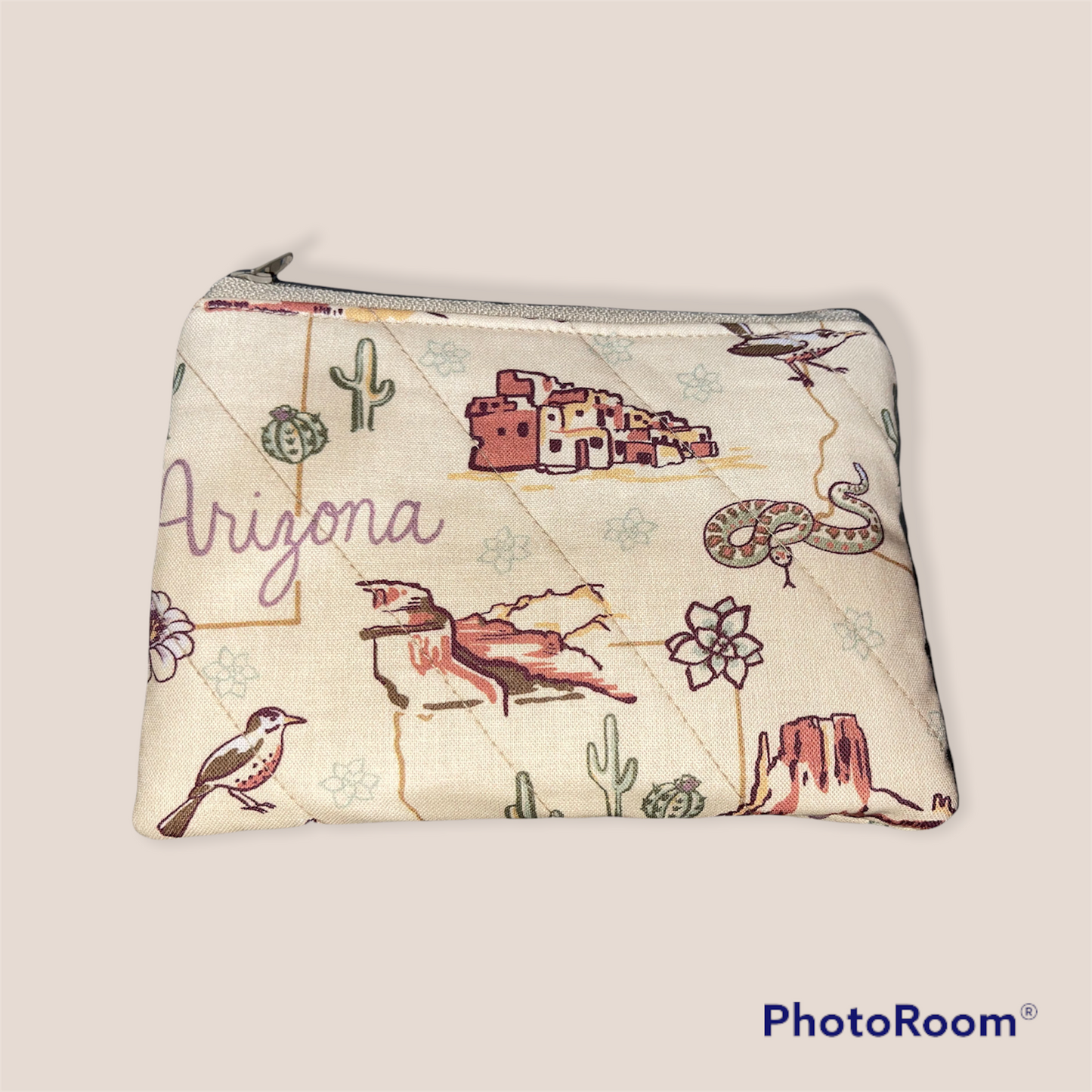 Arizona Make Up Bag and Coin Purse Set