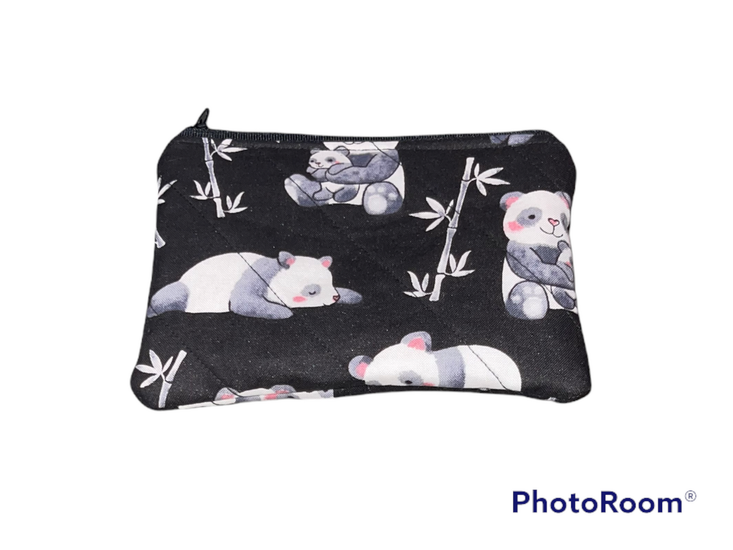 Panda Bears Make Up Bag and Coin Purse Set