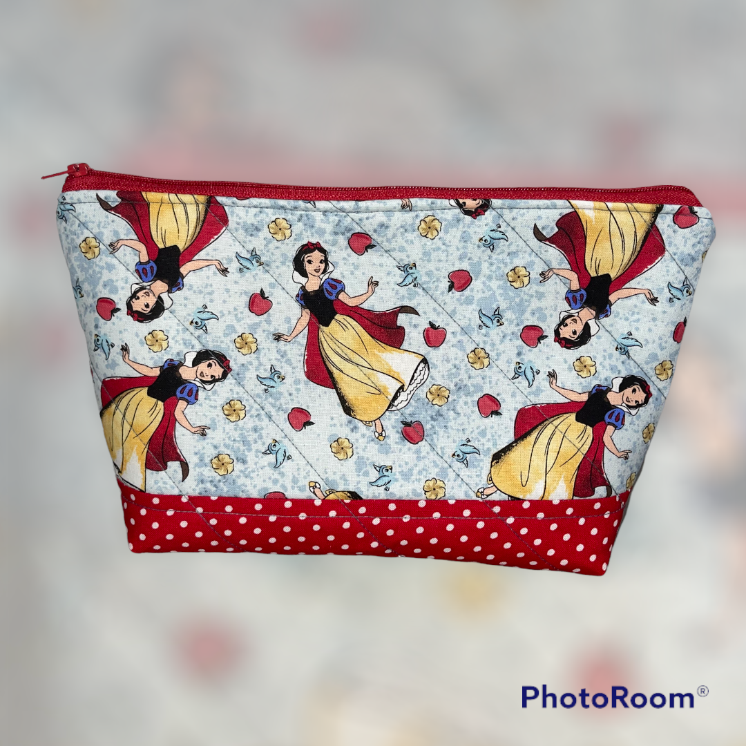 Snow White Up Bag and Coin Purse Set made from Licensed Disney Fabric