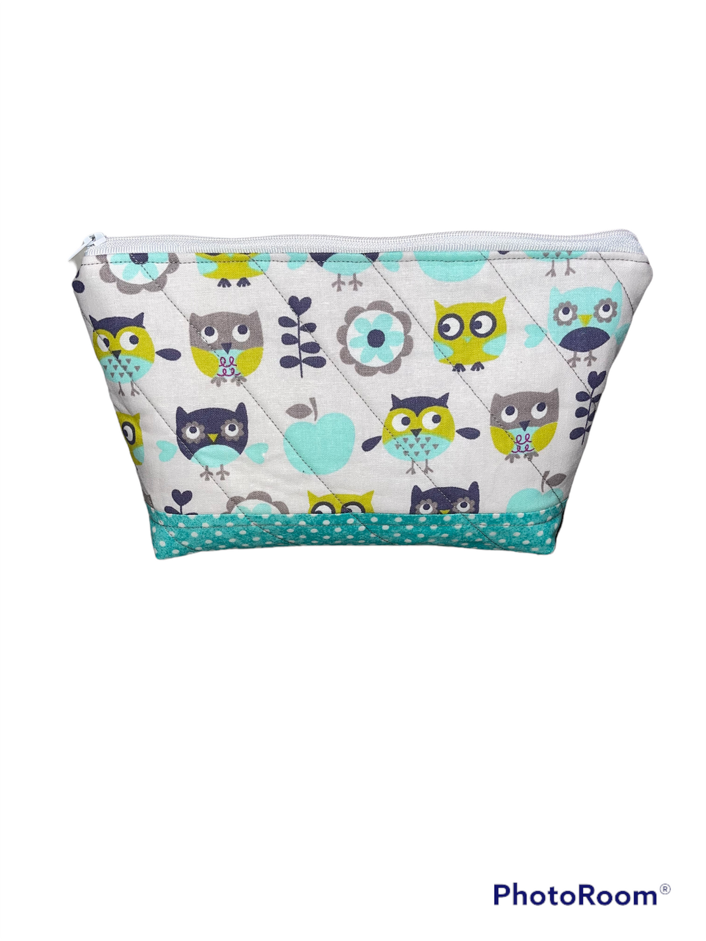 Owl Make Up Bag and Coin Purse Set