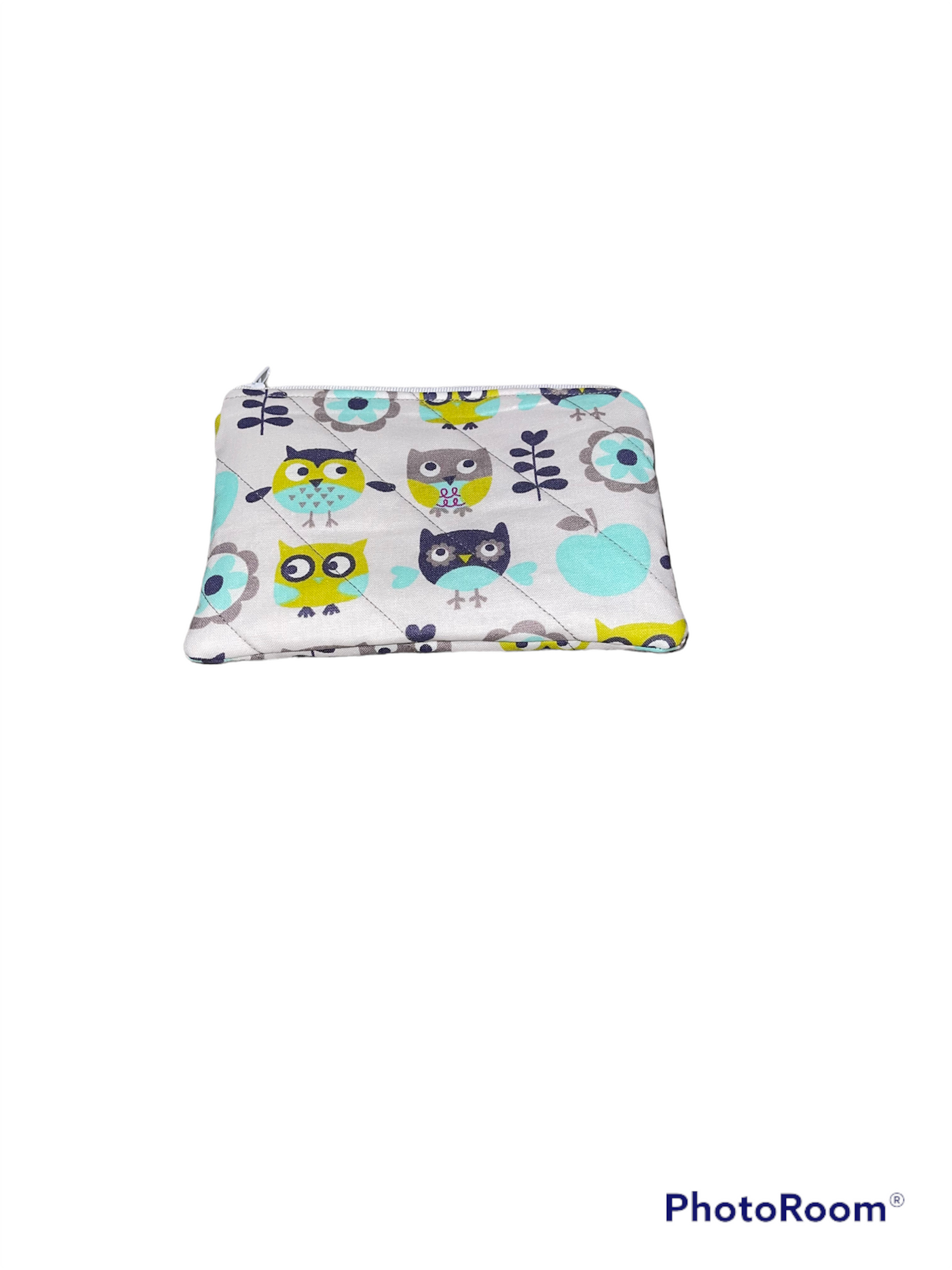 Owl Make Up Bag and Coin Purse Set