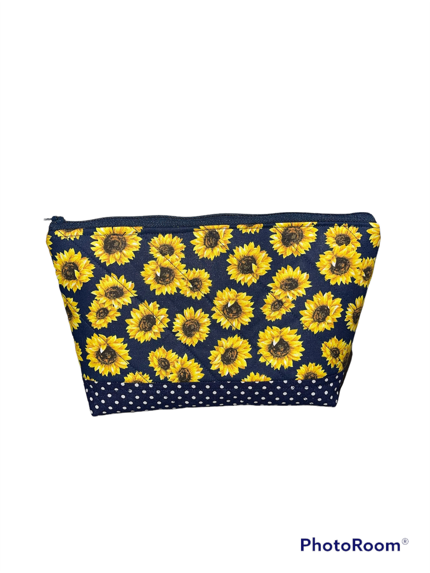 Sunflower Make Up Bag and Coin Purse Set