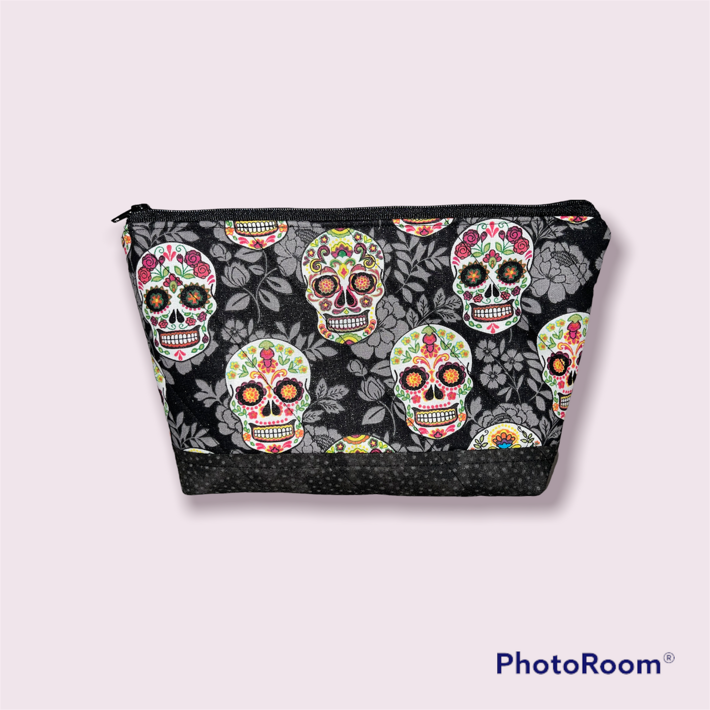 Sugar Skull Make Up Bag and Coin Purse